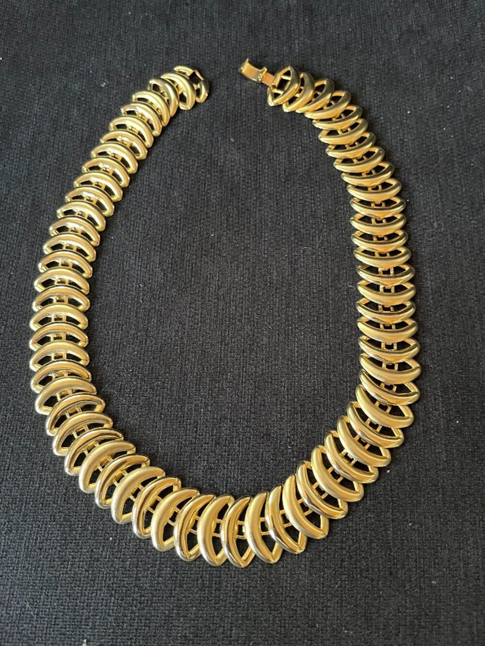 Vintage 1980s Napier  20”Chain Gold Tone Link Necklace